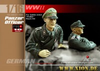 Panzer Officer (2xhalf figures)